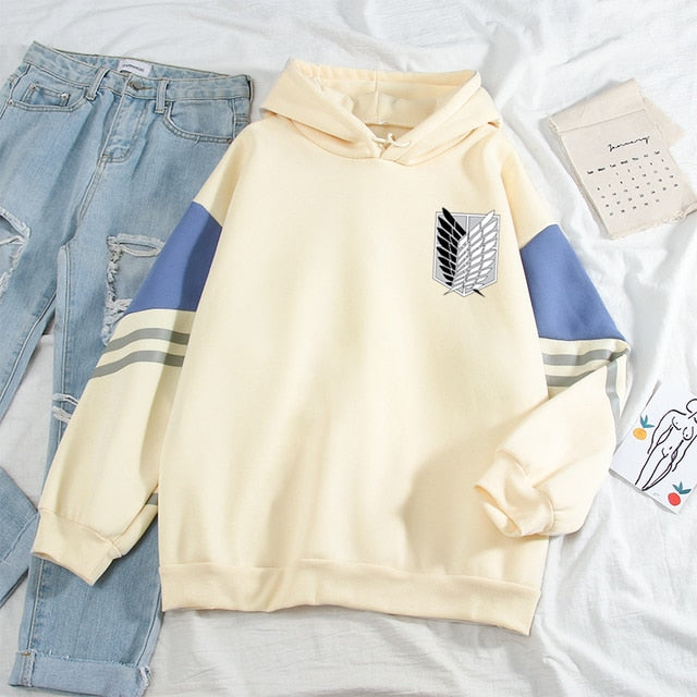 Attack on Titan Contrast Hoodie