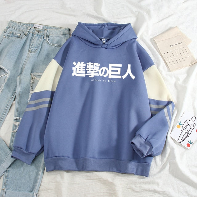 Attack on Titan Contrast Hoodie