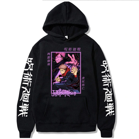 Jujutsu Kaisen Color Yuji Itadori Sukuna Hoodie Sweatshirt