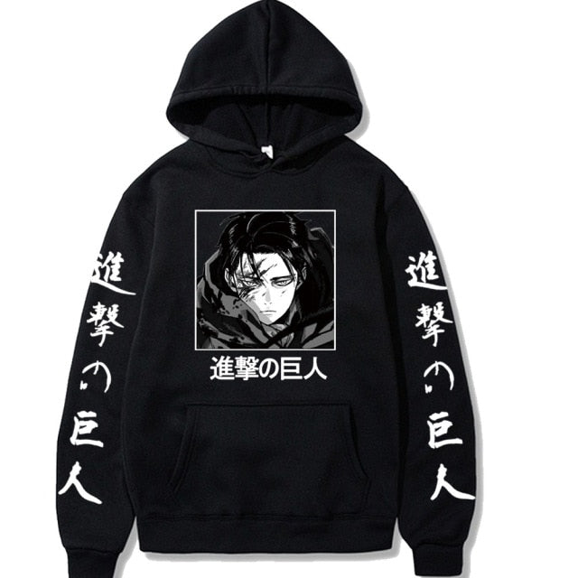 Attack on Titan Hoodie Levi Ackerman