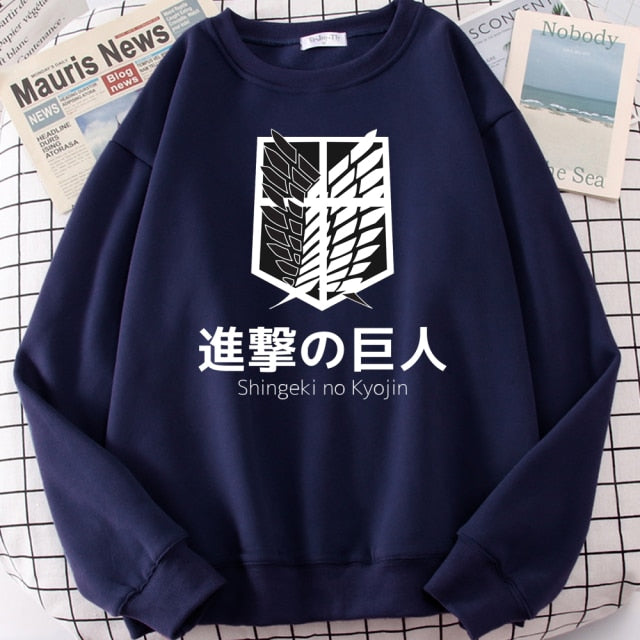 Attack On Titan Man Sweatshirts Crewneck