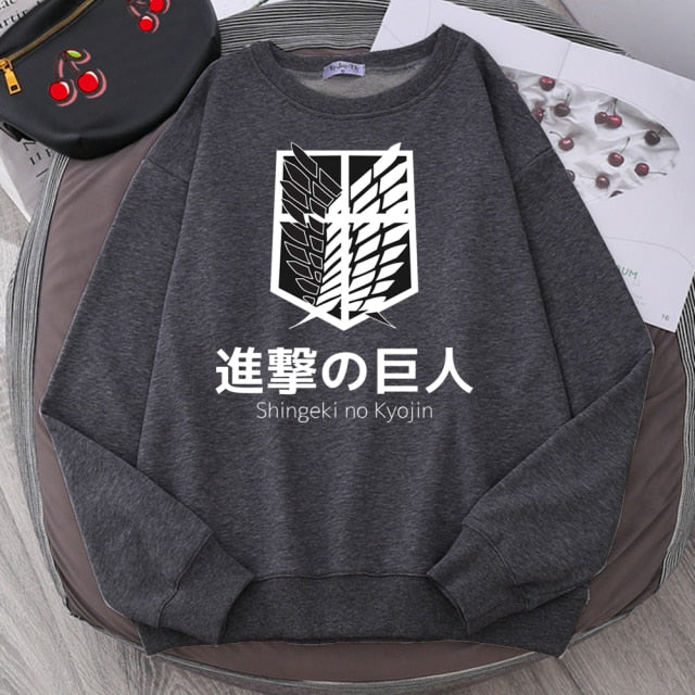 Attack On Titan Man Sweatshirts Crewneck
