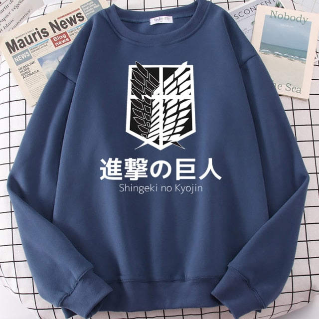 Attack On Titan Man Sweatshirts Crewneck