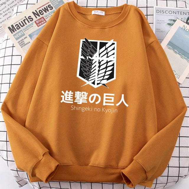 Attack On Titan Man Sweatshirts Crewneck