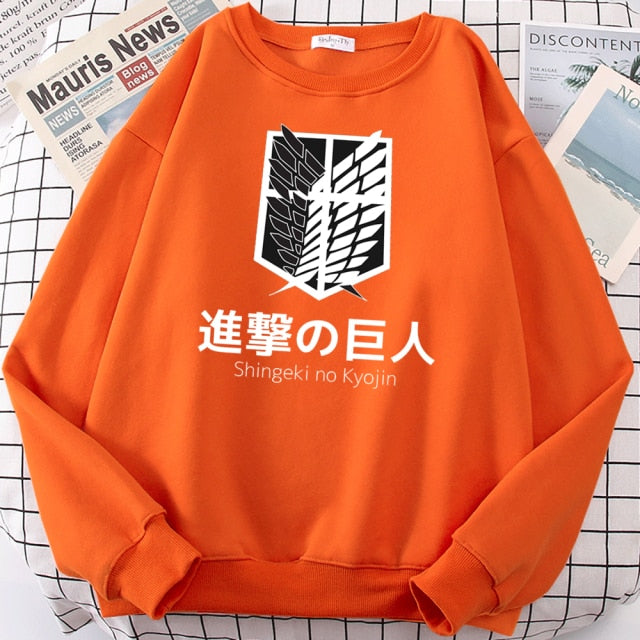 Attack On Titan Man Sweatshirts Crewneck