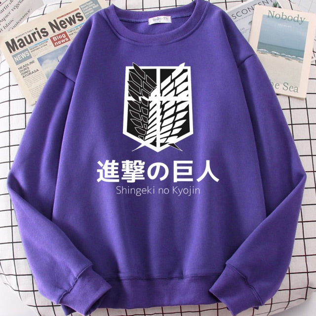 Attack On Titan Man Sweatshirts Crewneck