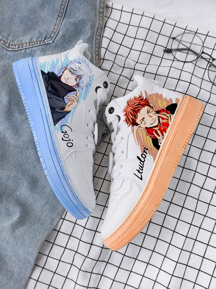 Jujutsu Kaisen Itadori Yuji And Gojo Satoru High and Low Tops Shoes