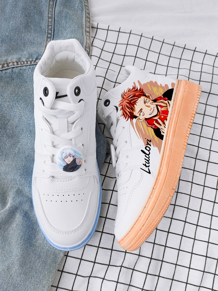 Jujutsu Kaisen Itadori Yuji And Gojo Satoru High and Low Tops Shoes