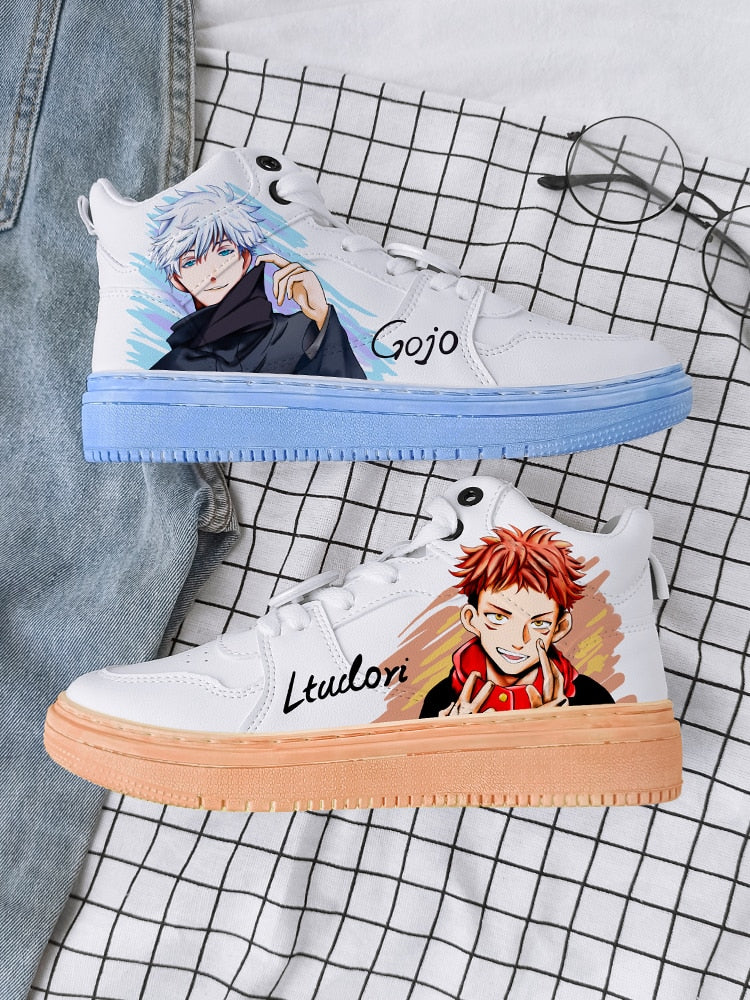 Jujutsu Kaisen Itadori Yuji And Gojo Satoru High and Low Tops Shoes