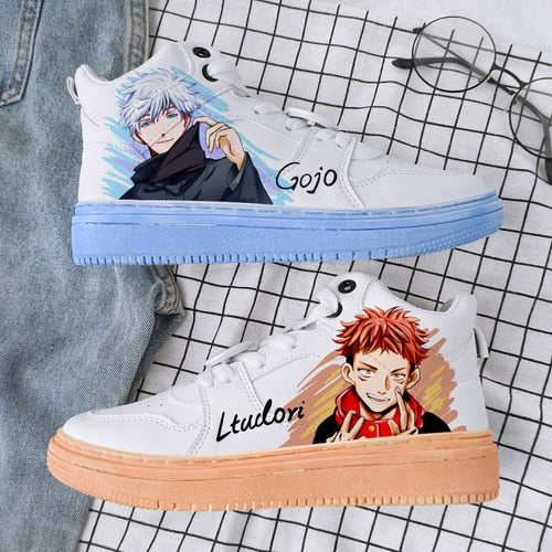 Jujutsu Kaisen Itadori Yuji And Gojo Satoru High and Low Tops Shoes