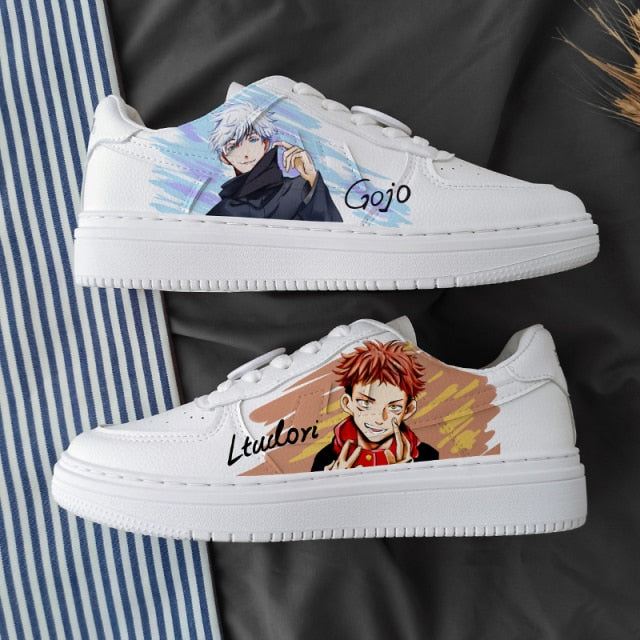 Jujutsu Kaisen Itadori Yuji And Gojo Satoru High and Low Tops Shoes