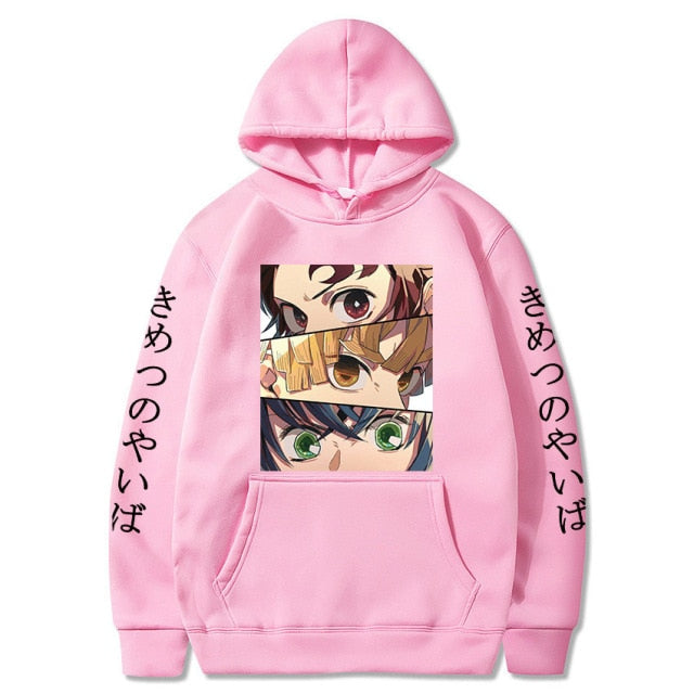 Tanjiro Zenitsu Inosuke Hoodies