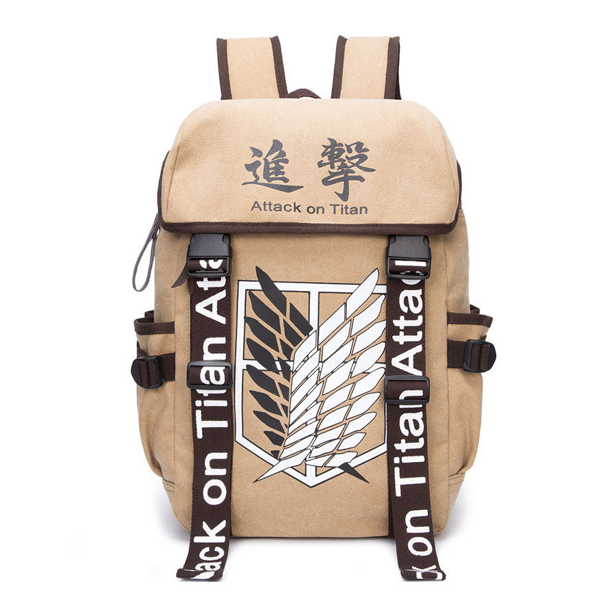Attack On Titan Khaki Backpack