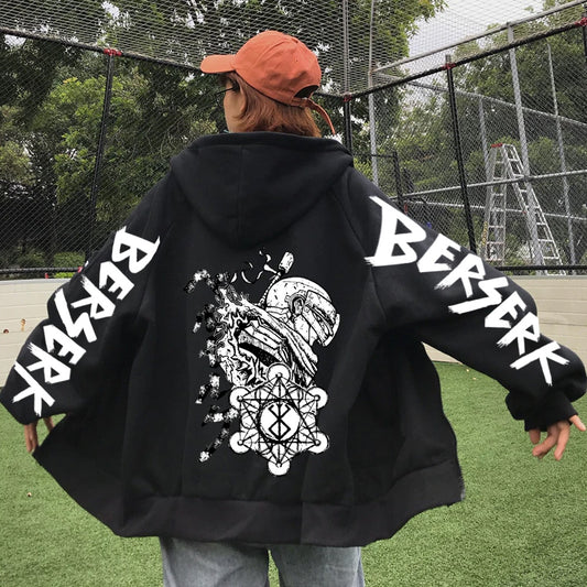 Berserk Zip Hoodies