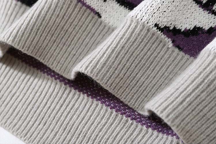 GEESA Oversized Anime Crewneck Sweater