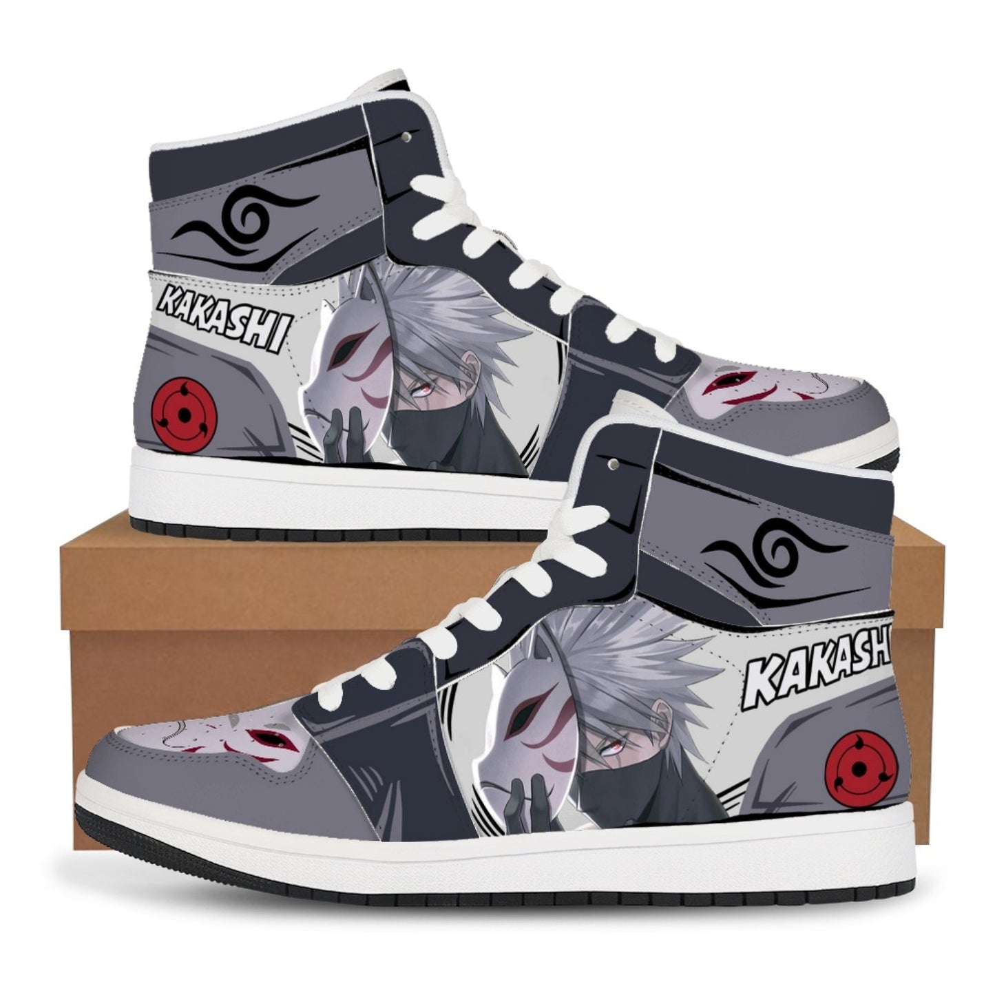 Anbu Kakashi High Top Custom Shoes